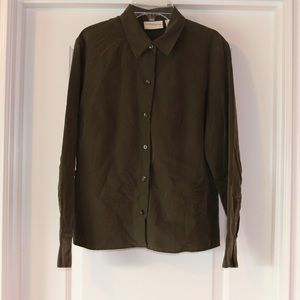 Green Button Down Shirt